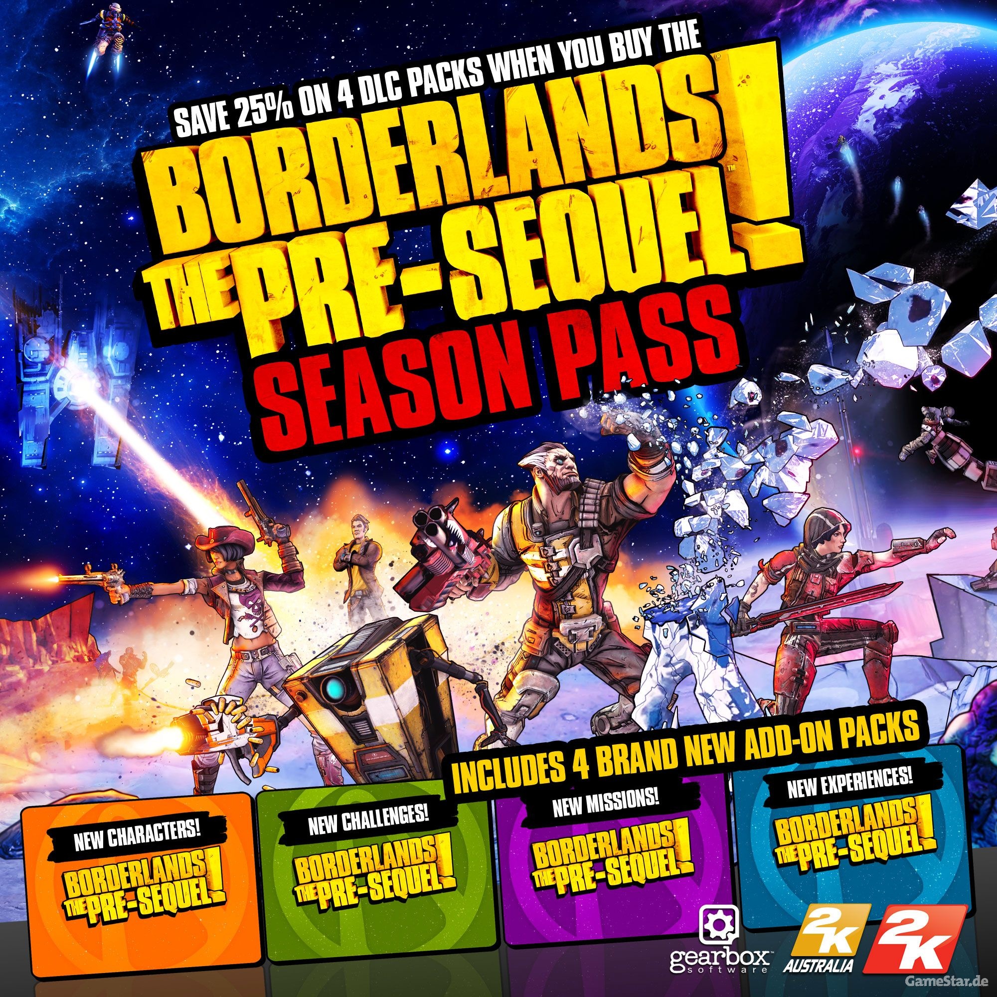Borderlands: The Pre-Sequel Season-Pass