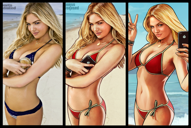 Eher Kate Upton als Lindsay Lohan