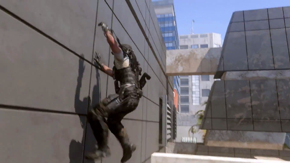 Mit Magnet-Handschuhen ist Klettern plötzlich ein Kinderspiel.