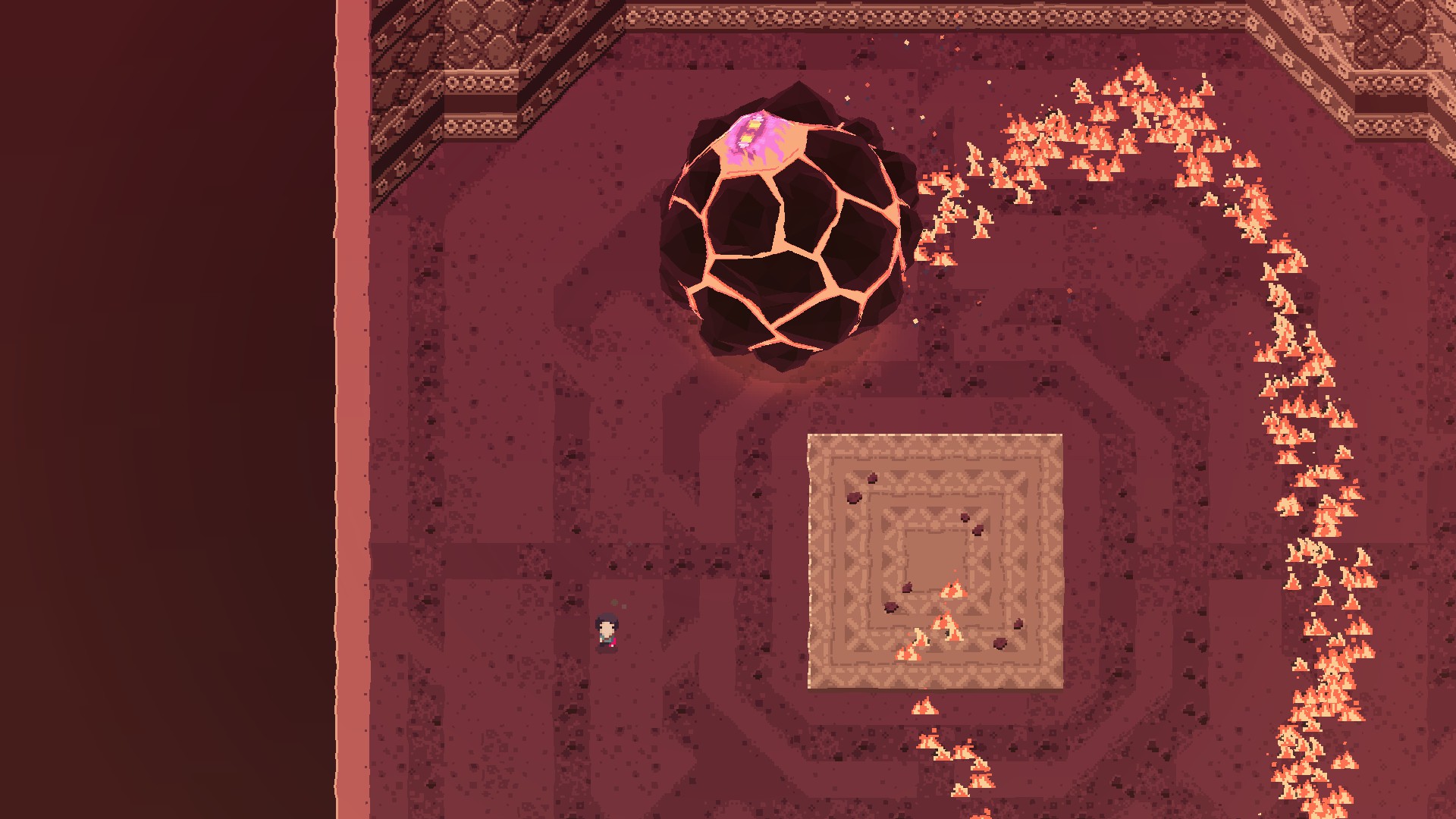 Wer ist dieser Magmaball? Was veranlasst ihn dazu, unbedingt über uns rollen zu wollen?