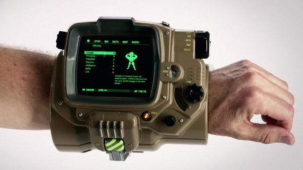 Der Pip Boy 3000 aus der Sonderedition.