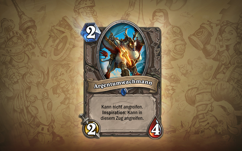 Durch Inspiration kann der Wachmann direkt los legen.