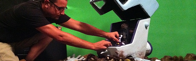 Jede einzelne Szene ist von Hand modelliert.