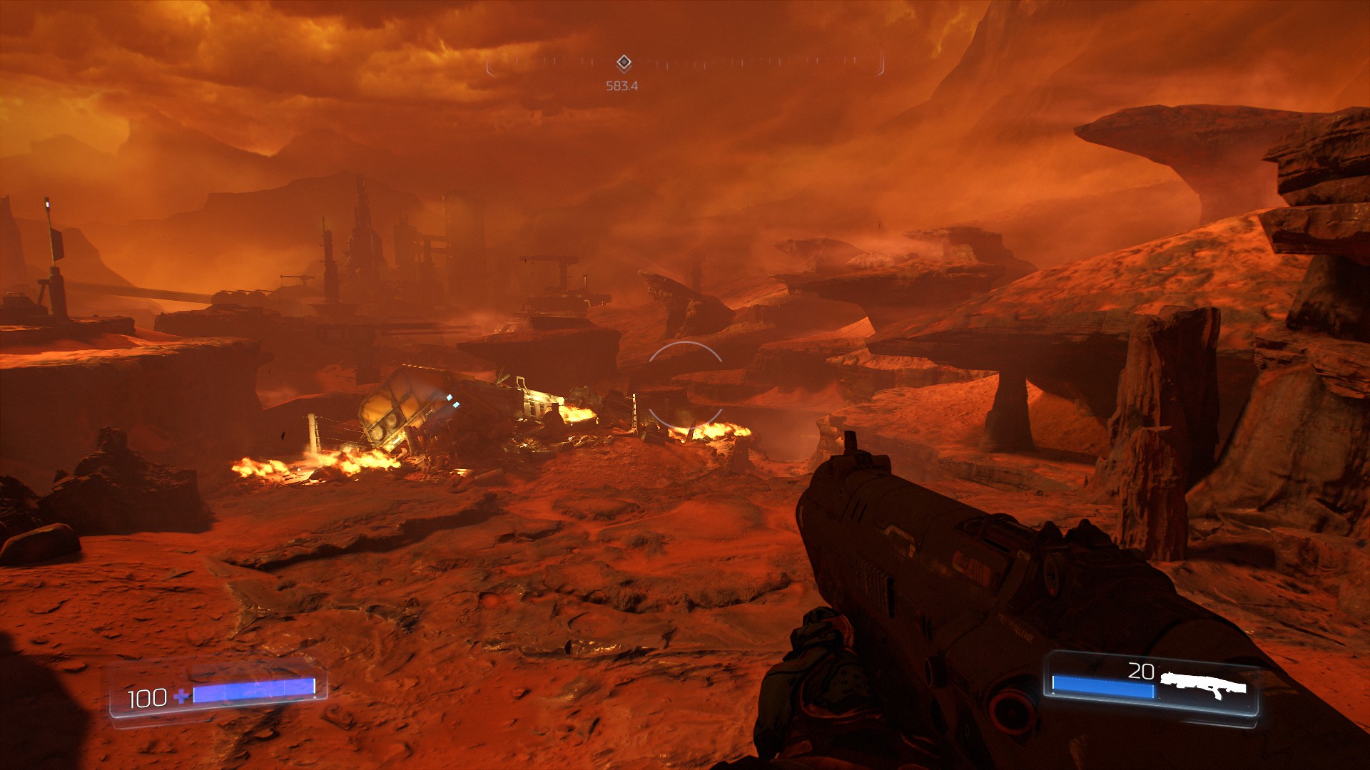 So ruhig wie hier auf der Oberfläche des Planeten geht es nur selten zu.