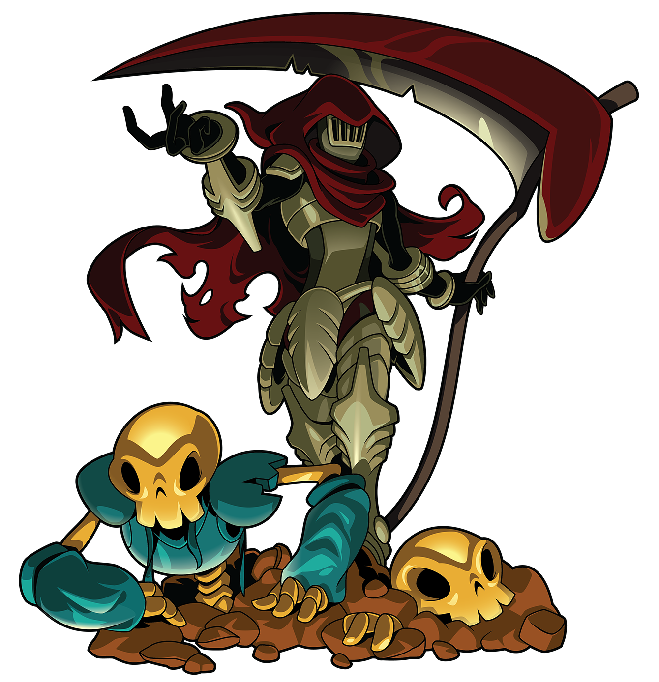 Shovel Knight Specter Knight