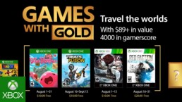 Games with Gold August 2017