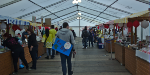 Händlerraum auf der Connichi.