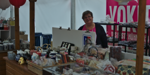 Stände auf der Connichi.