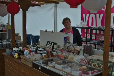 Stände auf der Connichi.