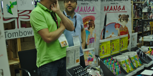 Stände auf der Connichi.