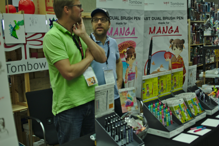 Stände auf der Connichi.