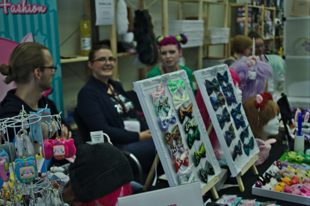 Stände auf der Connichi.