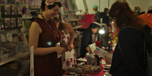 Stände auf der Connichi.