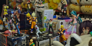 Stände auf der Connichi.