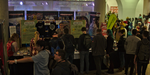 Stände auf der Connichi.