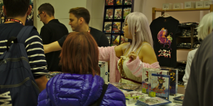 Stände auf der Connichi.