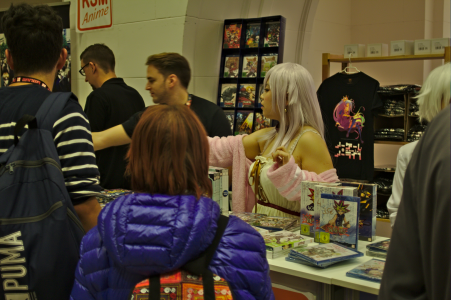 Stände auf der Connichi.